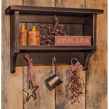 Beadboard Nail Rack - The Fox Decor